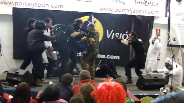 japan weekend febrero 2010-concurso cosplay "grupo umbrella" смотреть онлайн