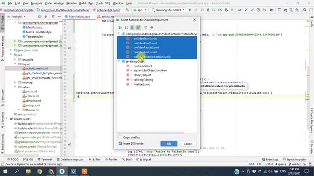 AdMob Native Video Ad - Google SDK 19.7.0 - Integrating Callbacks for video Events смотреть онлайн