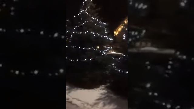 Подсветка фасада загородного дома | Новогодняя иллюминация смотреть онлайн