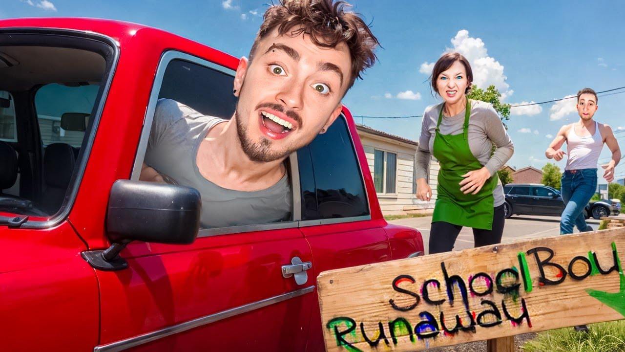 СБЕЖАЛ НА МАШИНЕ ОТ ЗЛЫХ РОДИТЕЛЕЙ В SCHOOLBOY RUNAWAY В МАЙНКРАФТ! смотреть онлайн