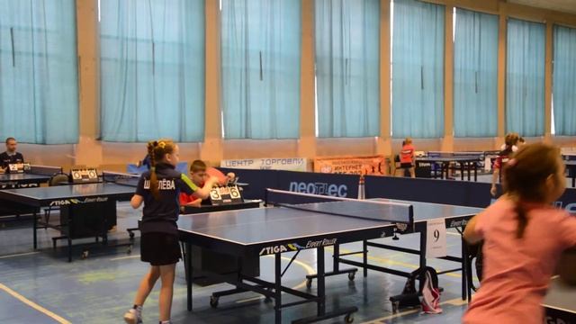 настольный теннис Большакова Полина-Шмелева Александра смотреть онлайн