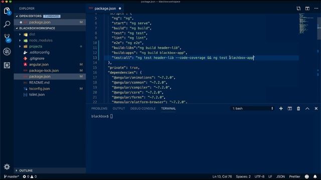 Monorepo based angular workspace смотреть онлайн