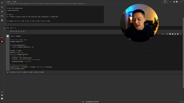 Data Science Coding Interview - Roll 7-Sided Die | Former Google Data Scientist смотреть онлайн