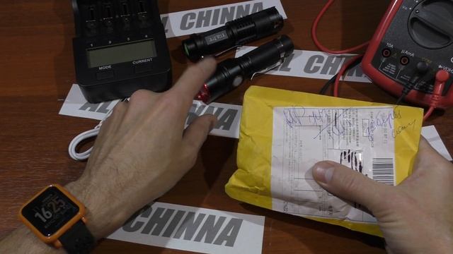 Фонарик с Алиэкспресс. смотреть онлайн