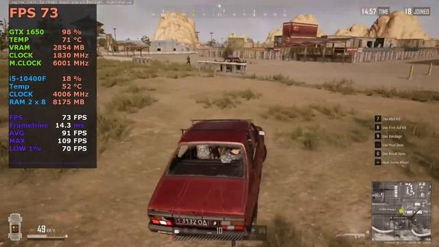 Intel Core i5-10400F | GTX 1650 | PUBG| Gameplay | FPS Test | PlayerUnknown's Battlegrounds смотреть онлайн