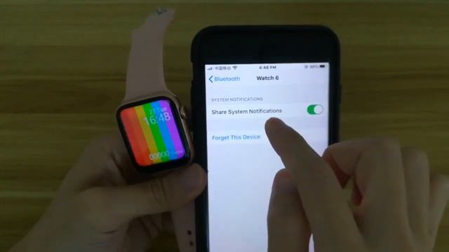 Подключение часов Smart watch w26+ на IPhone (айфон) работа с приложением MActiv смотреть онлайн