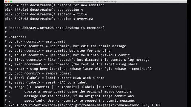 Becoming a git PRO [ P4 ] → Squashing смотреть онлайн