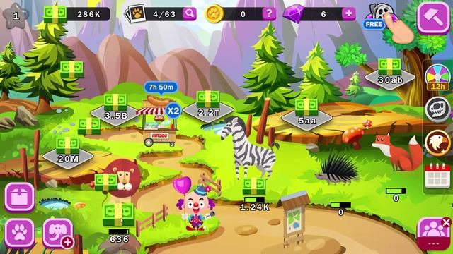 Idle Zoo Animal Park Tycoon - GAME Play MMO-RAW смотреть онлайн