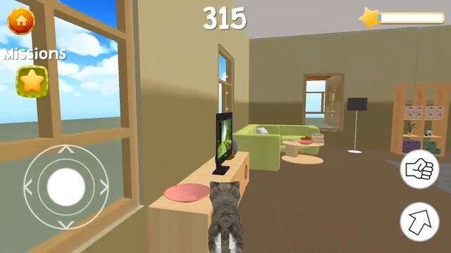[ОБНОВЛЕНИЕ] СИМУЛЯТОР КОШКИ И ДРУЗЕЙ КОШКИ НА АНДРОИД ОБЗОР CAT SIMULATOR ANDROID GAMEPLAY HD смотреть онлайн