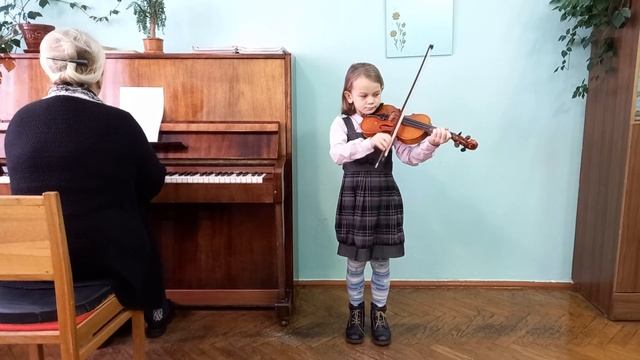 Пунько Елизавета, 8 лет, Р. Глушкова "Мазурка" смотреть онлайн