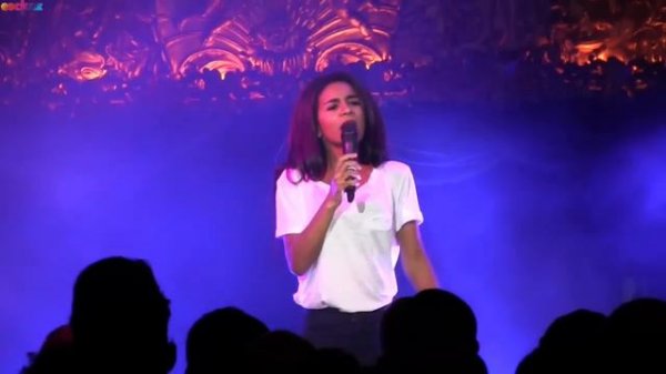 ESCKAZ in London: Aminata (Latvia) - Fighter (at London Eurovision)