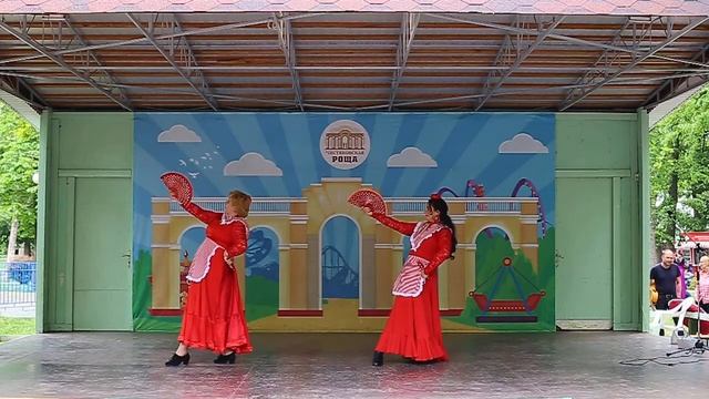 Севильяна с веерами, Светлана Киселева и Елена Лобан г. Москва смотреть онлайн