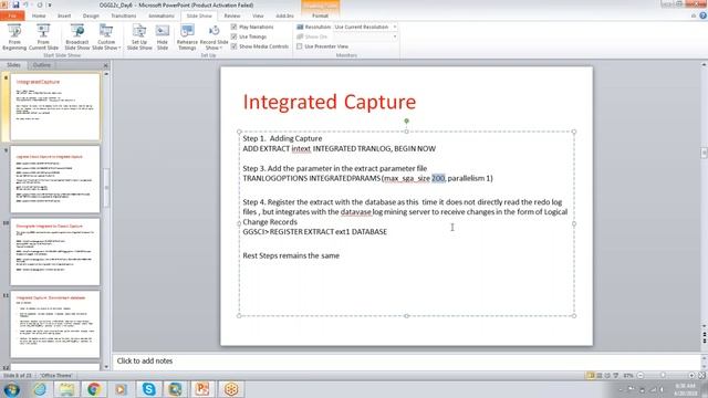 GoldenGate Integrated Capture смотреть онлайн