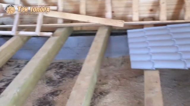 Строительство дома под крышу за 40 дней (11/11). Строительная компания Три Топора Пермь смотреть онлайн