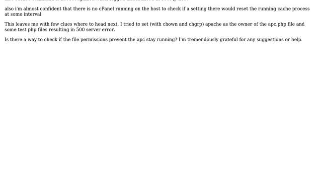 APC (PHP Cache) Uptime 0 minutes, not caching (4 Solutions!!) смотреть онлайн