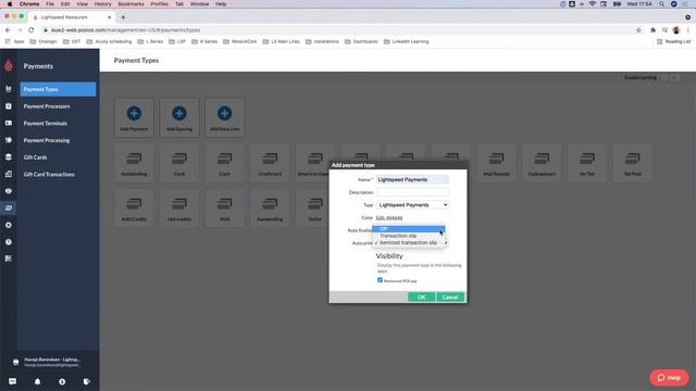 S1F2 Payment Terminal Setup