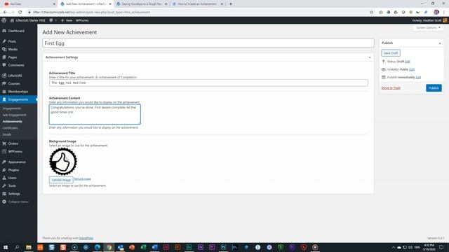 Achievement Engagements in LifterLMS FREE | Create Your Online E-learning WordPress Course смотреть онлайн