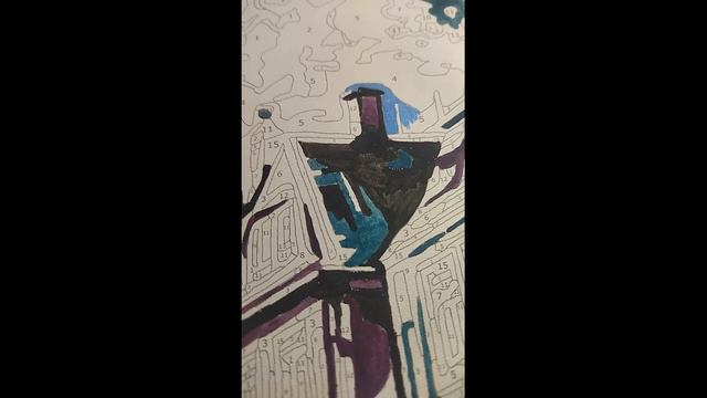 Дом у моря. Картина по номерам. смотреть онлайн