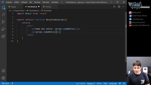 Elevação de STATE - Curso de React - Aula 16 смотреть онлайн