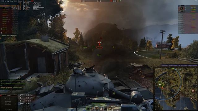 World of Tanks божественный бой на AMX 30 b, 11 502 урона wot смотреть онлайн