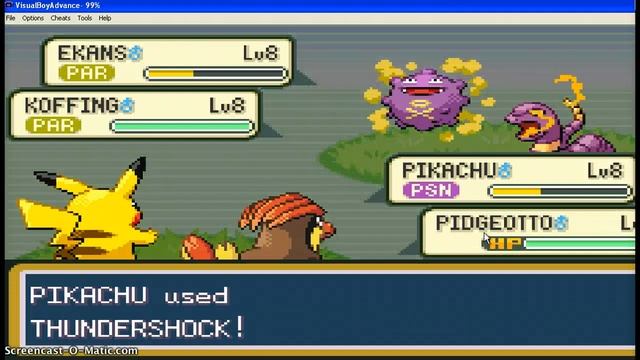 Pokemon Ash Gray Walkthrough - Part 3: Caterpie Evolves! смотреть онлайн
