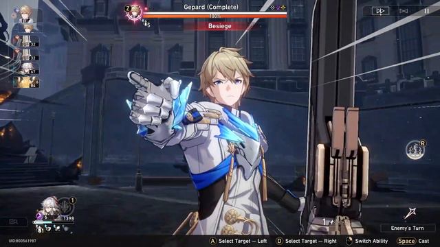 Honkai Star Rail | "Aleph is the Universe" achievement [Jingyuan solo vs Gepard] смотреть онлайн