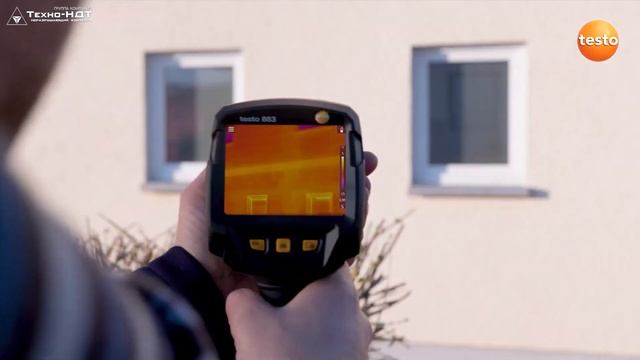 Строительная термография с тепловизором testo 883 смотреть онлайн