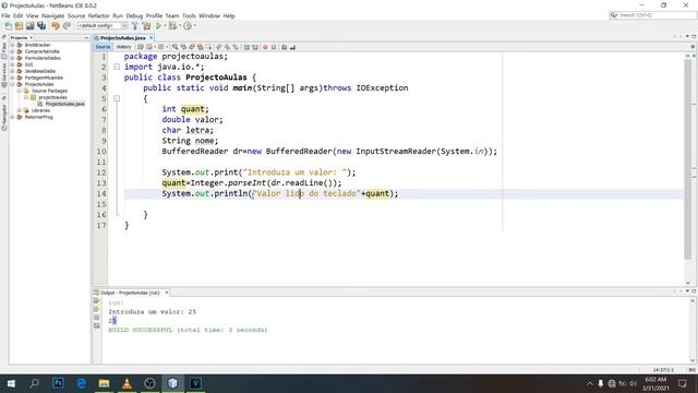Como ler dados do teclado em Java (InputStreamReader e BufferedReader) смотреть онлайн