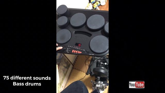 Yamaha kp65 Electronic Kick Pad смотреть онлайн