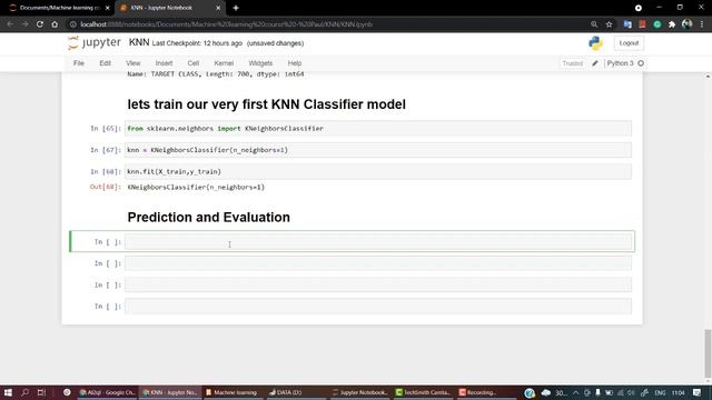 #81 - Practical KNN - Training Our First KNN Model | Skillari Full Free Machine Learning Course 202 смотреть онлайн