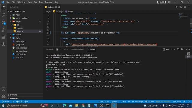 How to use Bootstrap and React-Bootstrap in next js смотреть онлайн