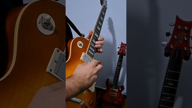 Sat Nite Mood with my Epiphone Les Paul Standard PlusTop Pro Honeyburst with Gibson Strings #guitar смотреть онлайн