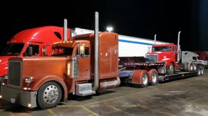 Дальнобой Америка. Нарезка рейсов, завожу Бизона в -15 С. Встреча с отцом и Vaso ]