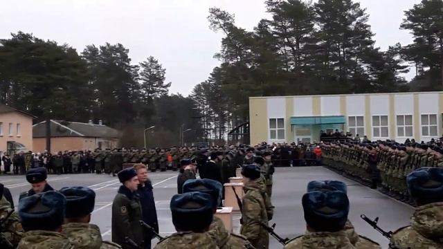 Присяга пограничников Республика Беларусь. Сморгонь-2019г смотреть онлайн