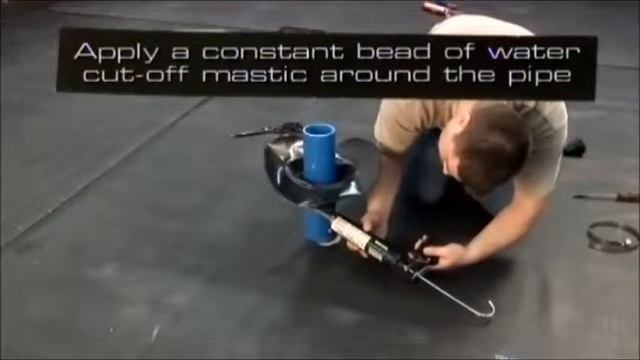 ООО Карлайл - УНИВЕРСАЛЬНЫЕ ДЕТАЛИ EDPM - Самоклеящийся фартук для труб (Деталь PS-8-C) смотреть онлайн