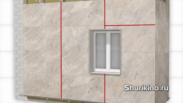 Видео презентация Новая система скрытого крепления керамогранита на фасад НВФ смотреть онлайн