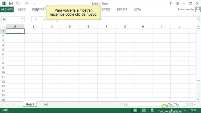 Curso de Excel 2013. 1. El entorno básico de trabajo. смотреть онлайн