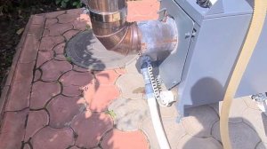 Подогрев бассейна твердотопливным котлом (дровами).