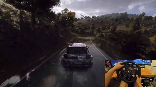 Citroen C3 R5 - Ascenso bosque Montverd - Dirt Rally | Logitech G923 | PS5 смотреть онлайн