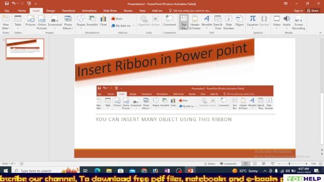 Powerpoint insert tab How to insert object wordart footnote #powerpoint #ppt смотреть онлайн