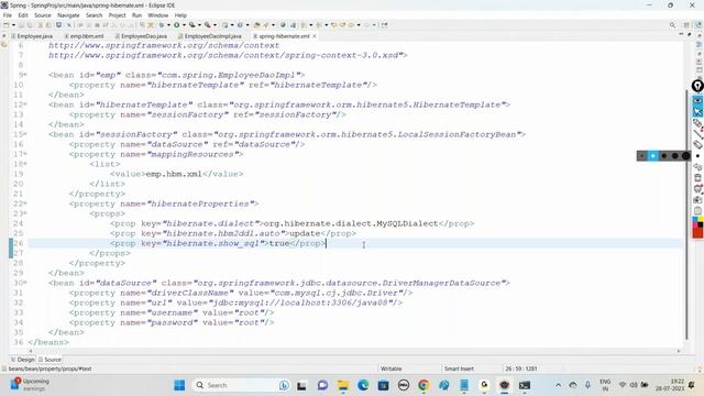 Full Stack Java Developer Course |Session - 43| Spring Hibernate CRUD Operations| rajonlinetraining смотреть онлайн