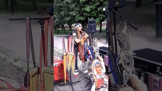 2.Душевная музыка индейца в Воронеже смотреть онлайн