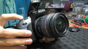 Не работает вспышка. Зеркальная фотокамера Sony Alpha DSLR-A330. РЕМОНТ