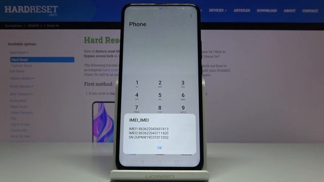 How to Check IMEI and Serial Number in Honor 9x – Important Numbers смотреть онлайн