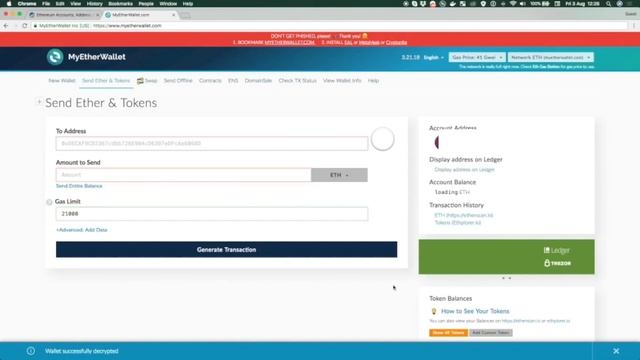 Come Aggiungere Token BMF usando Ledger Wallet смотреть онлайн