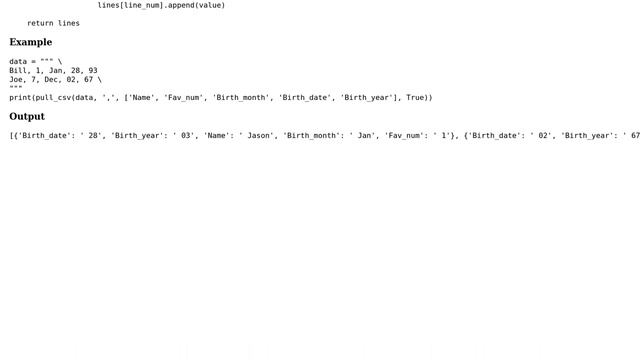 Python CSV reader смотреть онлайн