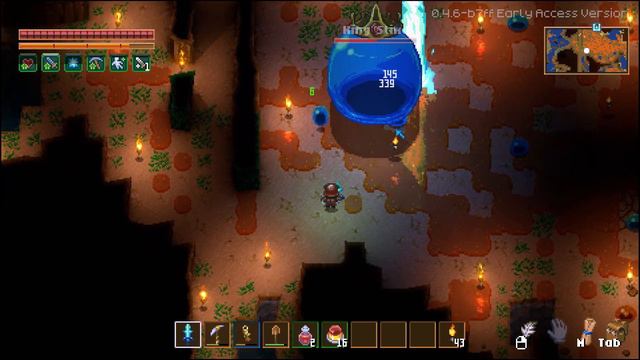 Core Keeper - Terraria crossover event slime boss (episode 8) смотреть онлайн