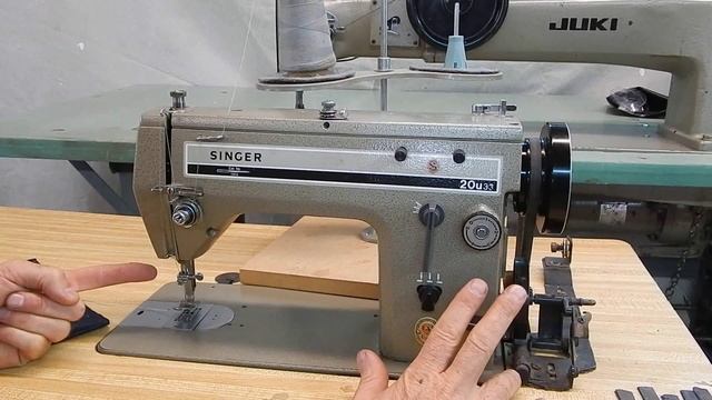 Singer 20U33 Zig Zag Adjustments смотреть онлайн