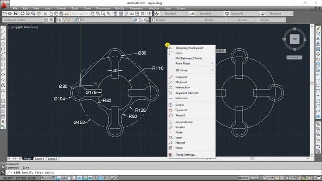 Autocad. Autocad Practice Drawing. Autocad Exercise Drawing.Autocad Tutorial in Hindi. Autocad 2013 смотреть онлайн