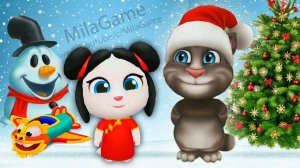 МОЙ ГОВОРЯЩИЙ ТОМ 2 ОБНОВЛЕНИЯ бег за золотом #50 друзья Анджела Ухаживаем за питомцем #Том_2 #Том